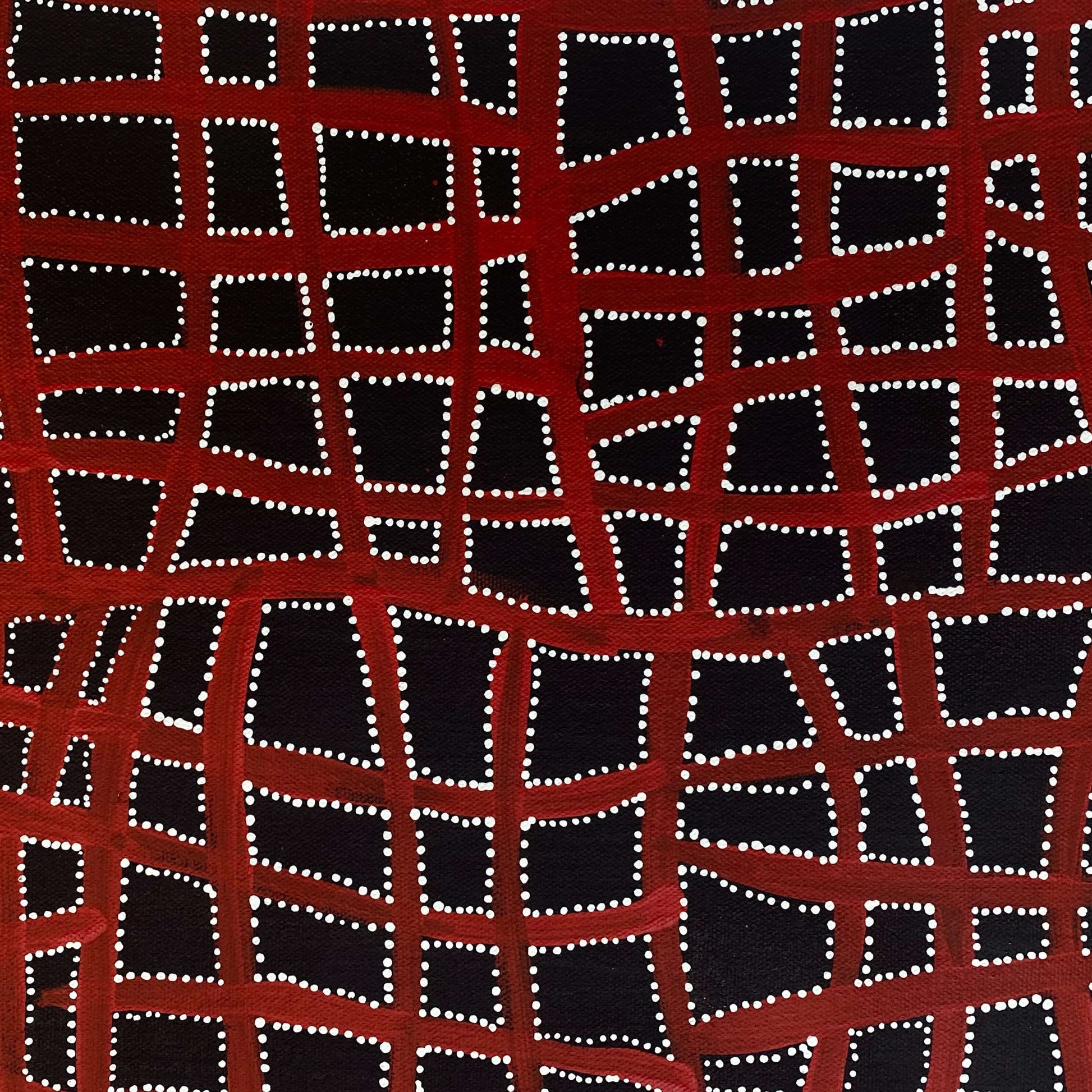 ABIE LOY KEMARRE - Aweyle - Aboriginal Art - Indigenous Artwork - Based in Darwin - Utopia