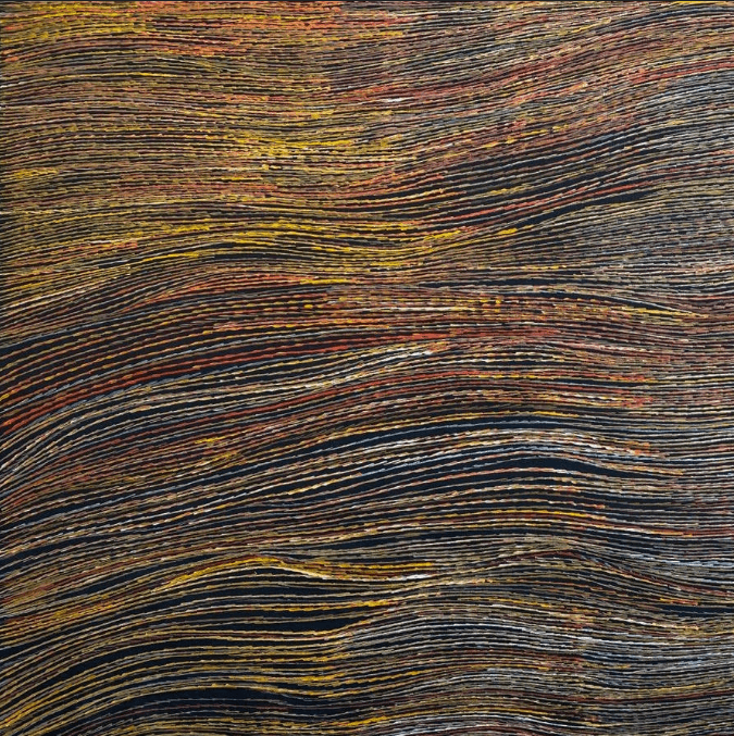 ANNA PITJARA PETYARRE - Yam Dreaming - Aboriginal Art - Indigenous Artwork - Based in Darwin (Australia)
