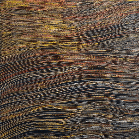 ANNA PITJARA PETYARRE - Yam Dreaming - Aboriginal Art - Indigenous Artwork - Based in Darwin (Australia)