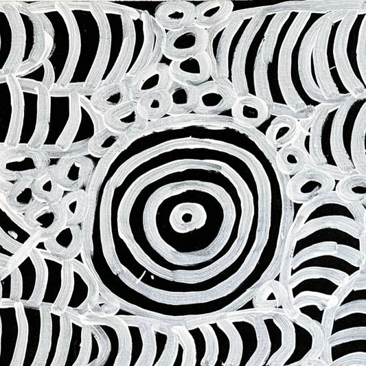 Betty Club Mbitjana + Utopia + Body Paint + Awelye + Body Art + Indigneous Art + Aboriginal Art + Australian Art + Art Work For Sale + Painting + Darwin Based Gallery  +  iconic Art + Contemporary Art