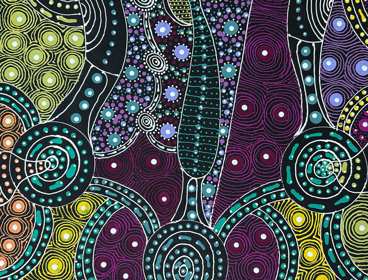 COLLEEN WALLACE NUNGARRAYI (NUNGARI) - Dreamtime Sisters