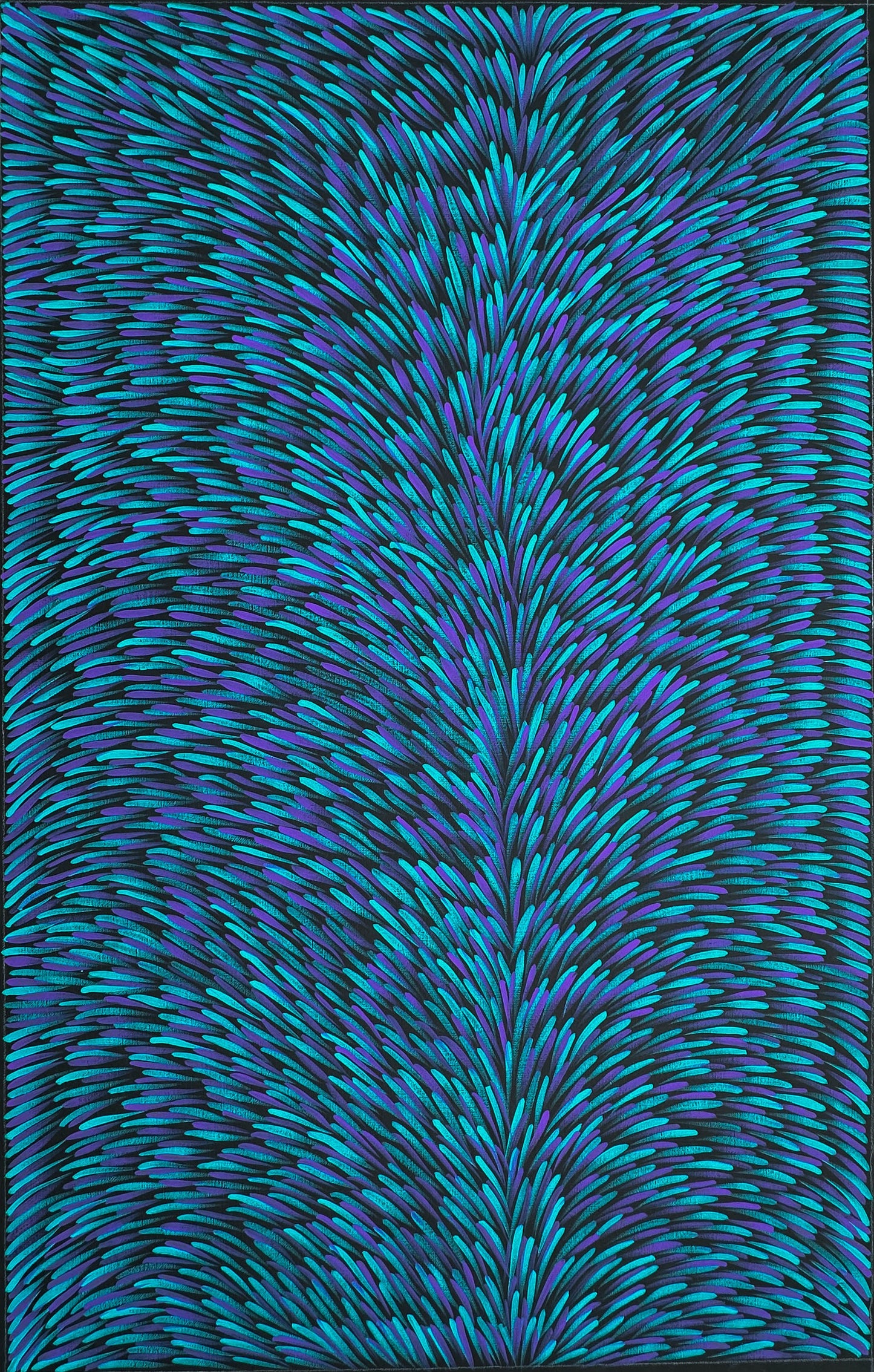 Gloria Tamerre Petyarre, Bush Medicine Leaves, Utopia, Art for Sale, Painting for Sale, Indigenous Art, Aboriginal Art, Australian Art, Darwin Art Gallery, Altyerre Aboriginal Art, Darwin Gallery, famous indigenous artist, aboriginal dreaming, interior décor, home décor, interior decorating, leaves, Iconic, Utopia#GP468