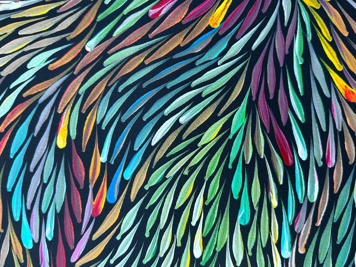JEANNIE PITJARA PETYARRE - Bush Medicine Leaves