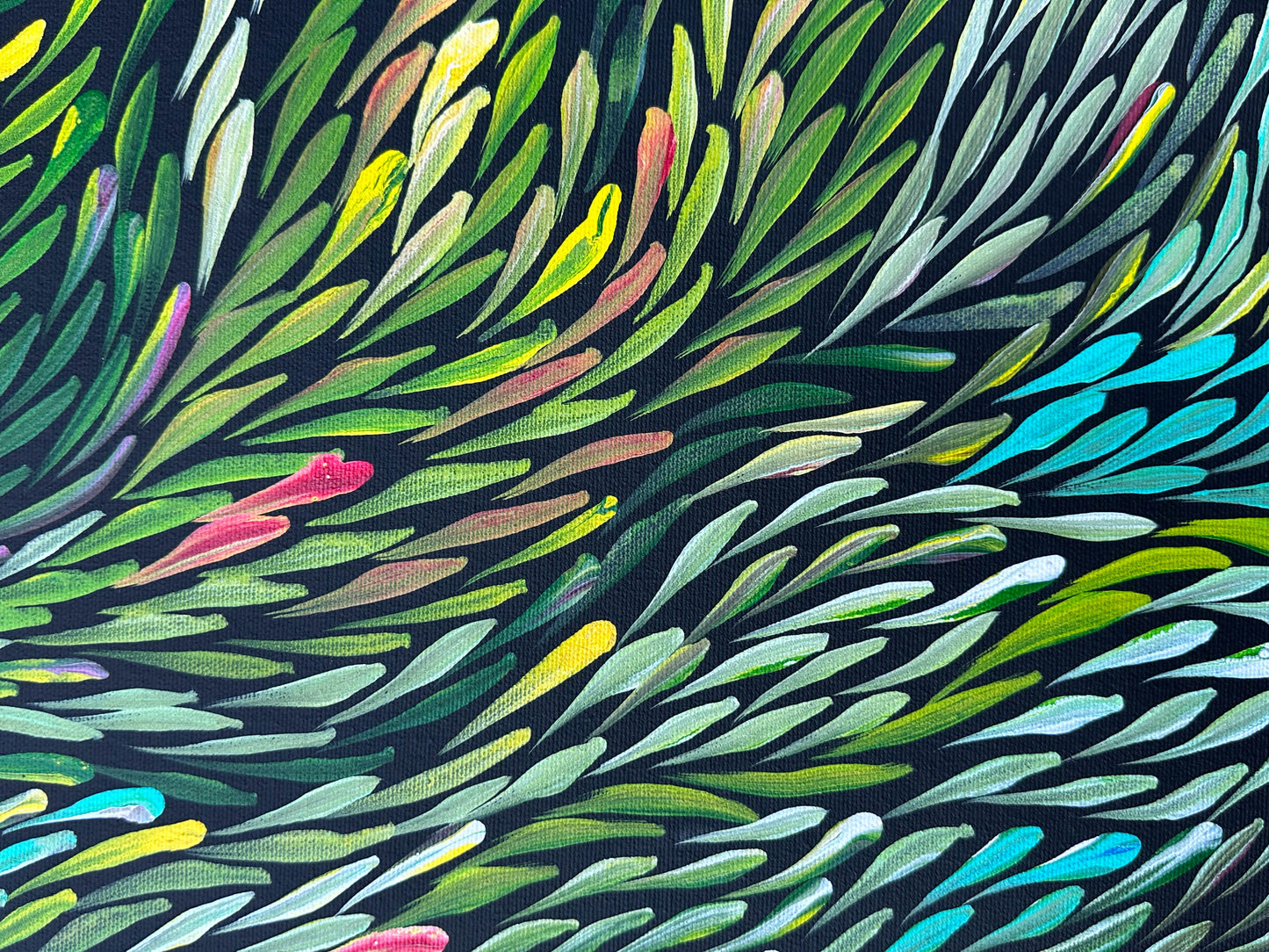 JEANNIE PITJARA PETYARRE - Bush Medicine Leaves