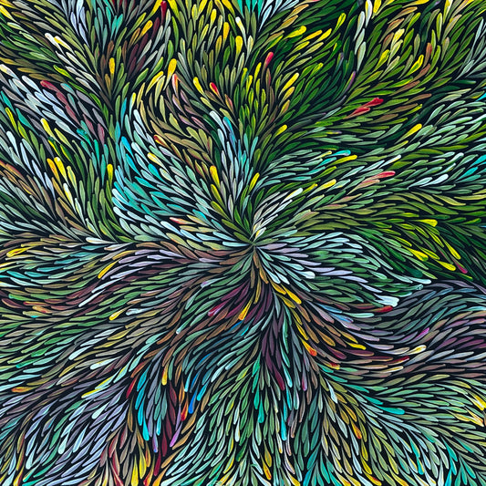 JEANNIE PITJARA PETYARRE - Bush Medicine Leaves
