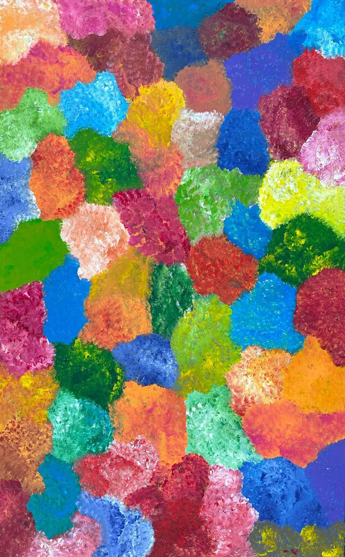 JEANNIE PITJARA PETYARRE - Yam Flowers