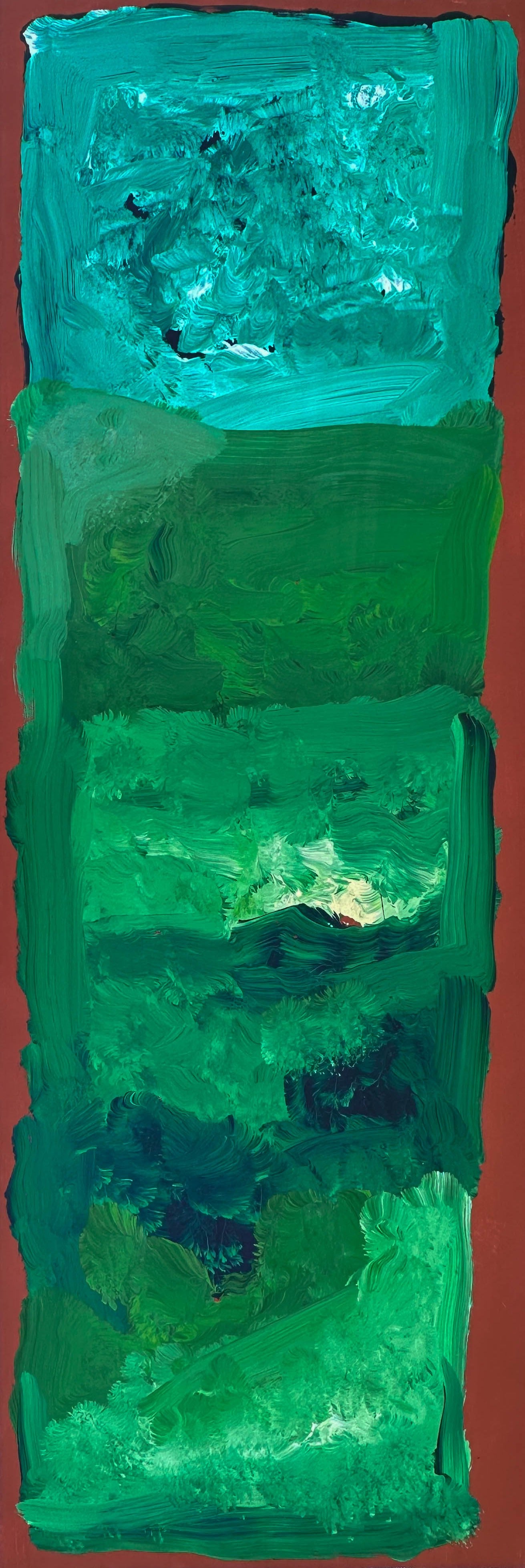 Kudditji Kngwarreye + Utopia + My Country + Abstract Art + Contemporary Art + Indigneous Art + Aboriginal Art + Australian Art + Darwin Based Gallery + Blue + Green + Art Collector + Interior Design + Art + Painting