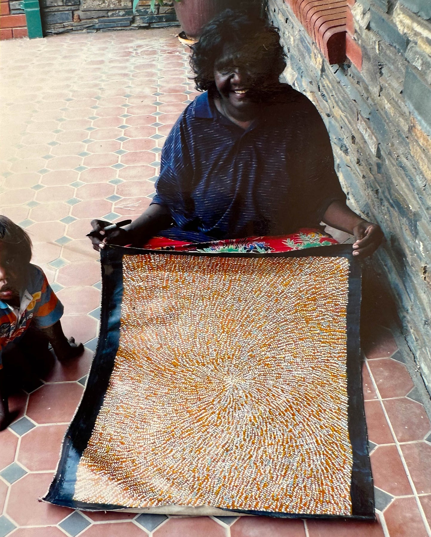 KATIE RUMBLE PITJARA - Bush Plum