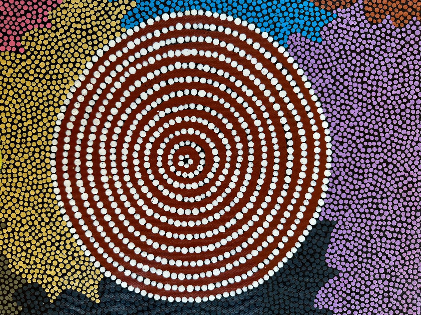 KAY WILLIS NAPURRULA - Bush Tomato and Witchety Grub Dreaming