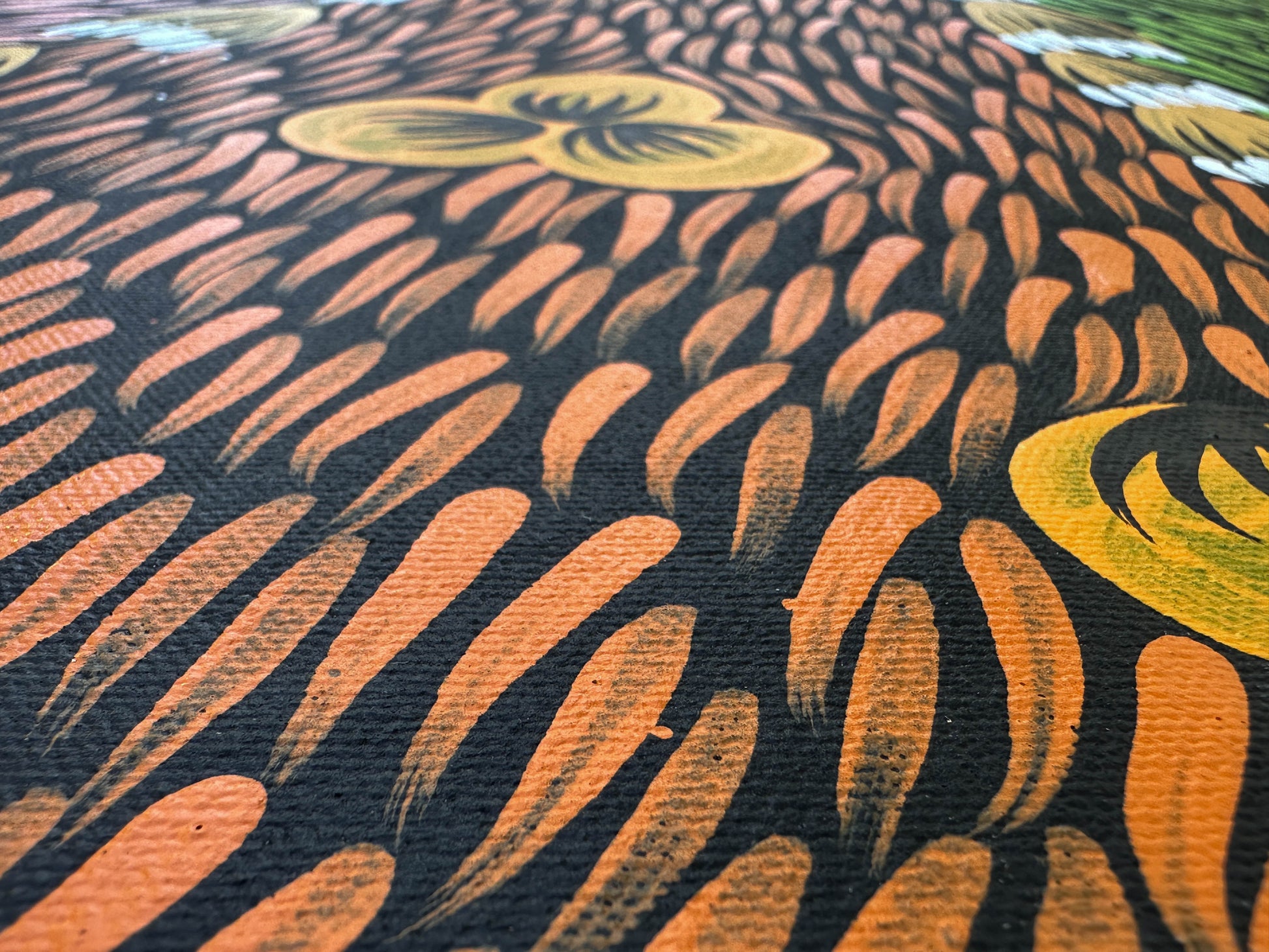 Mary Napangardi Jones + Mt Liebig + Northern Territory + indigenous art + aboriginal art + bush plum dreaming + australian art + bush tucker + interior design + wall art + decor + interior designer + interior design ideas + inspiration + darwin based gallery + family owned business + beautiful art + contemporary art + traditional art + altyerre aboriginal art + art gallery