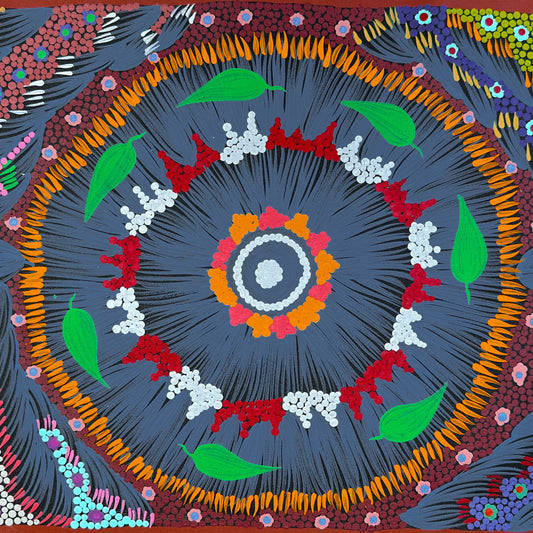 Mt Liebig + Bush Banana + Yuparli + Napangardi + Mary Napangardi Jones + Aboriginal Art + Indigenous Art + dreaming + Utopia + Australian Art + Contemporary Art + Art Gallery + Interior Décor + Décor + Artist + Wall Art + Home décor + Office Décor + Altyerre Aboriginal Art + Altyerre +Arnwetky + Art for sale + art + painting + painting for sale + First Nation Art + Australian Indigenous Art + First Nations Art + Authentic Aboriginal art + Iconography + traditional art + contemporary art + art lover