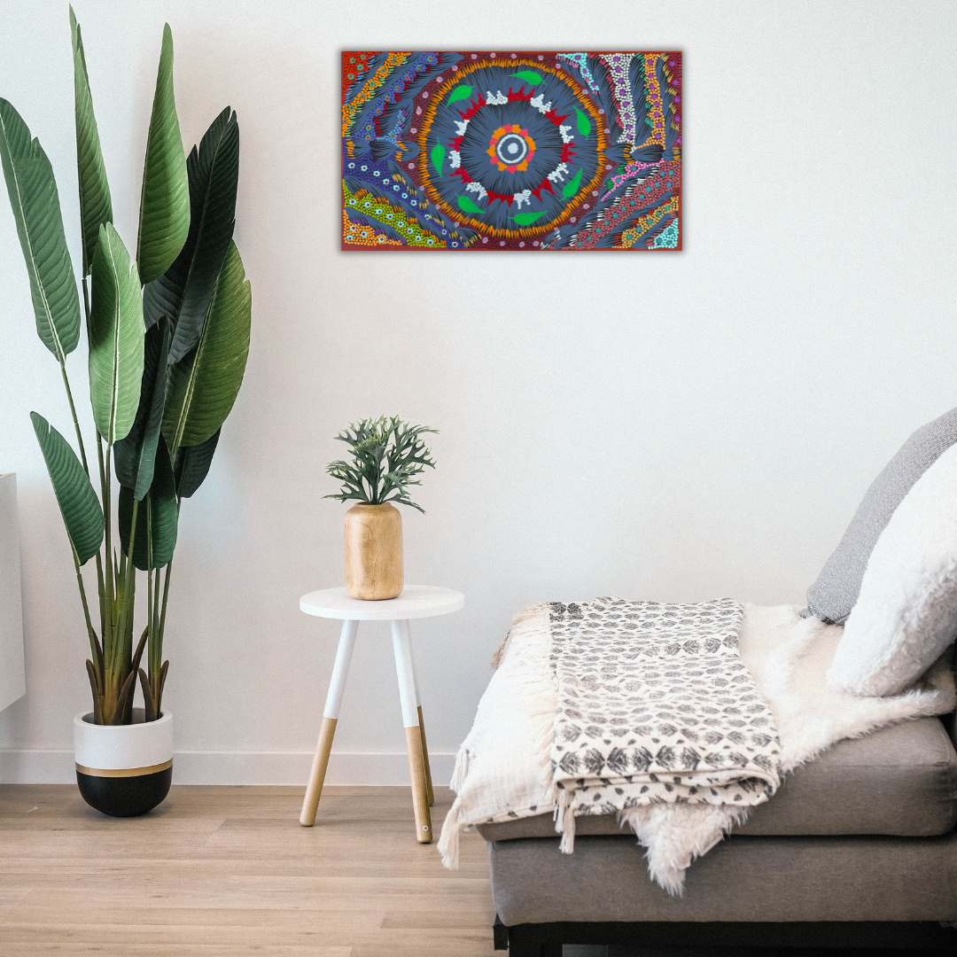 Mt Liebig + Bush Banana + Yuparli + Napangardi + Mary Napangardi Jones + Aboriginal Art + Indigenous Art + dreaming + Utopia + Australian Art + Contemporary Art + Art Gallery + Interior Décor + Décor + Artist + Wall Art + Home décor + Office Décor + Altyerre Aboriginal Art + Altyerre +Arnwetky + Art for sale + art + painting + painting for sale + First Nation Art + Australian Indigenous Art + First Nations Art + Authentic Aboriginal art + Iconography + traditional art + contemporary art + art lover