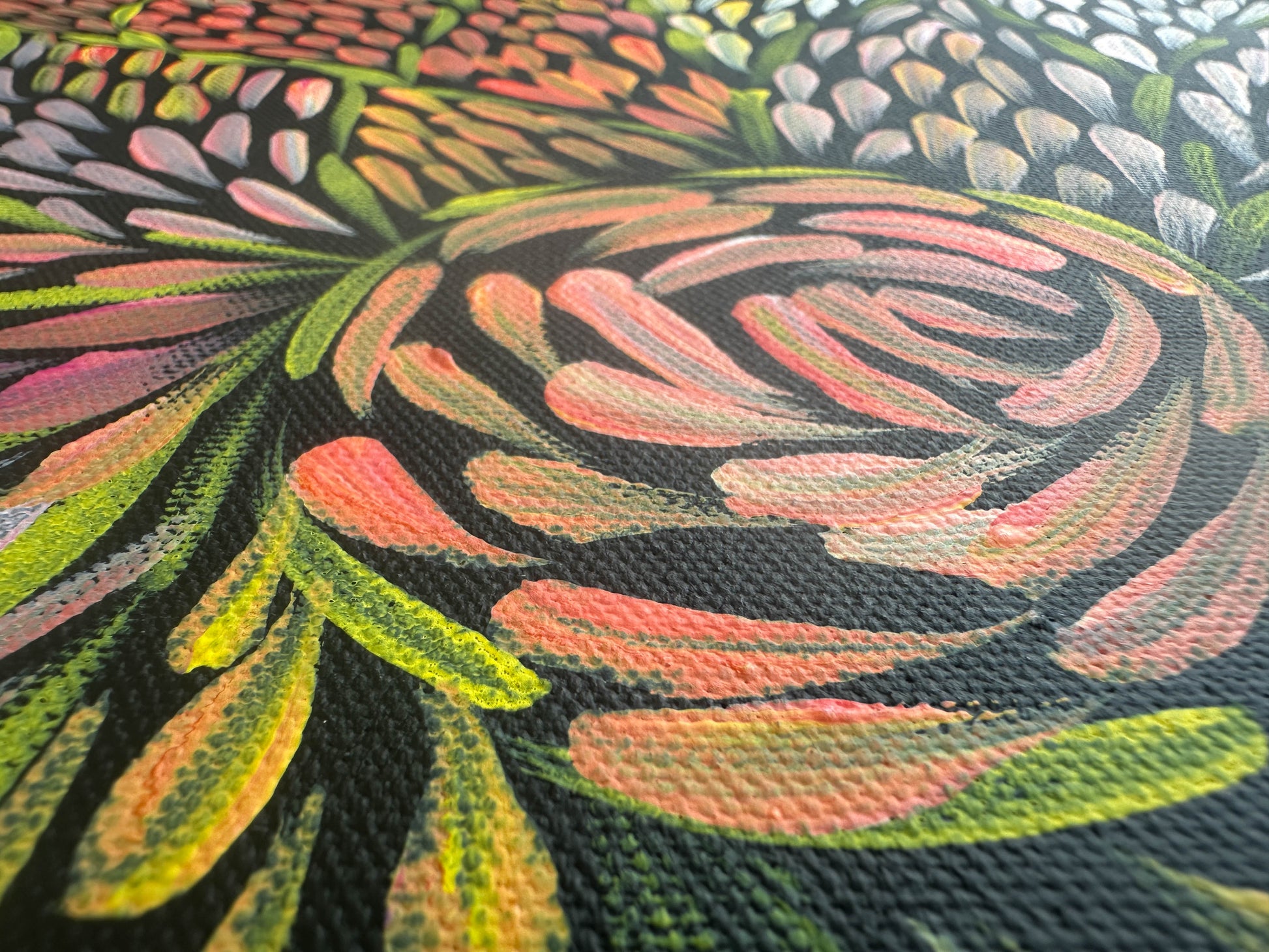 Margaret Turner Petyarre + Bush Medicine + Lake Nash + Aboriginal art + Indigneous Art + Altyerre Aboriginal Art + Beautiful + Artwork for sale + painting for sale + art gallery + darwin + interior design + interior decor + decor