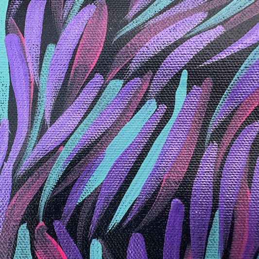 Rosemary Pitjara Petyarre, Utopia, Northern Territory, Outback, Indigenous Art, Aboriginal Art, Australian Art, Bush Yam Leaves, Bush Medicine Leaves, Art, Art Gallery, Art for Sale, Painting, Painting for sale, Altyerre Aboriginal Art, Darwin Gallery, Art Décor, Interior Décor, Wall Art, Interior Decorator, Ethical Art, Original Art, Direct From the Artist, Family Business, Anmatyerre, Movement, Colourful, Beautiful Art, Utopia, Utopian Artist,
