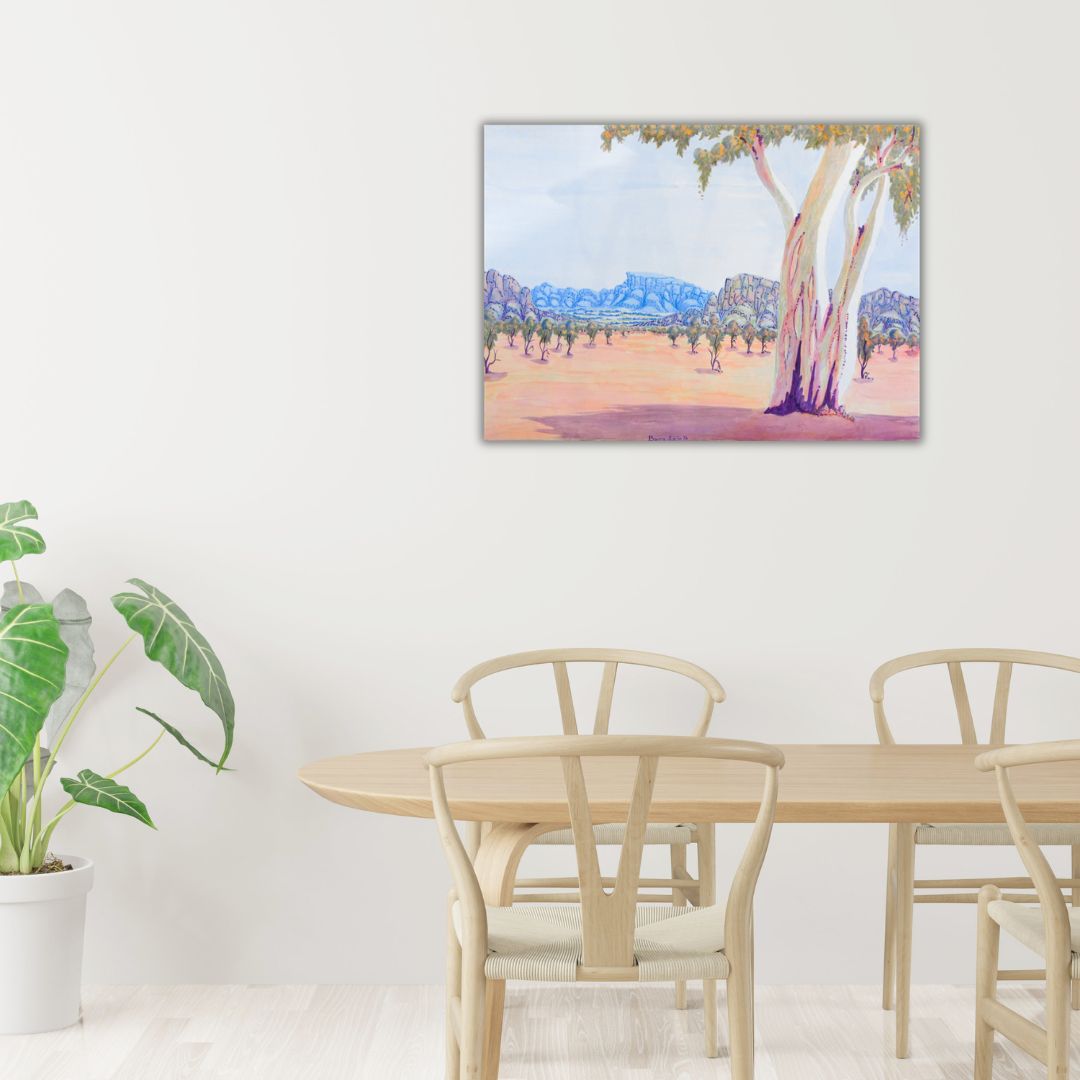 Barry Entata, Watercolour artist, Hermannsburg, Ntaria, Northern Territory, Alice Springs, art, Art for sale, Painting, Painting for sale, indigenous art, Aboriginal Art, Australian art, Landscape artwork, Central Australian landscape, McDonnell Ranges, Kenneth Entata, Irene Mbitjana, Altyerre Aboriginal Art, art gallery, family business, Ethical art, original art, direct from the artist, décor, interior décor, wall art, office décor, interior decorating, darwin gallery, family business