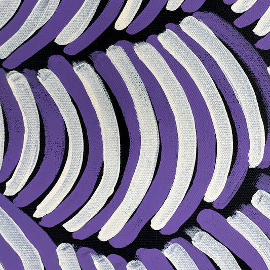 Violet Peyarre, Violet Pitjara, arnkerrthe, mountain devil, thorny devil, lizard, indigenous art for sale, aboriginal art for sale, Australian art, altyerre, altyerre aboriginal art, painting for sale, Darwin based gallery, family business, décor, interior design, petyarre sisters, wall art, art gallery, Darwin gallery, original art, authentic art, gallery, famous artist family, utopia, northern territory, office décor, interior design