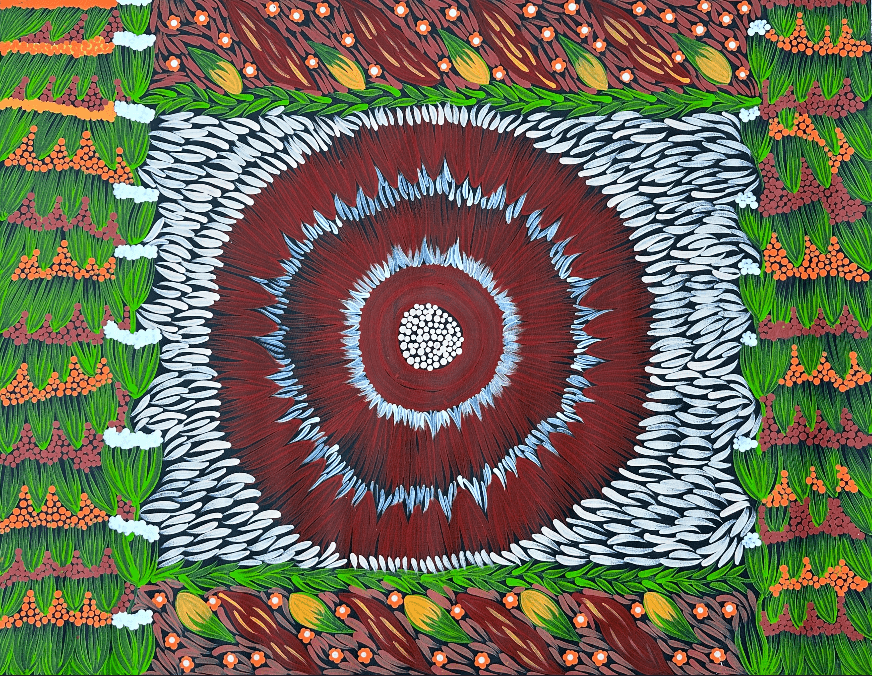 Mary Napangardi Jones Amunturngu Mt Liebig Aboriginal Art Australian Art Indigenous Art Traditional Art Painting Contemporary Art Beautiful art