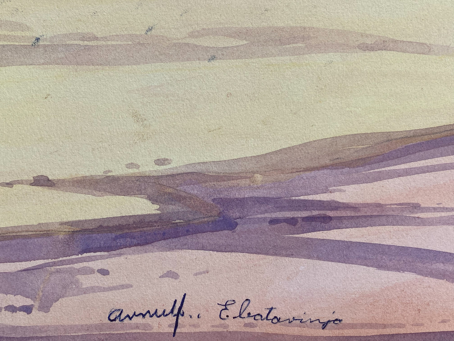 ARNULF EBATARINJA - Central Australian Landscape