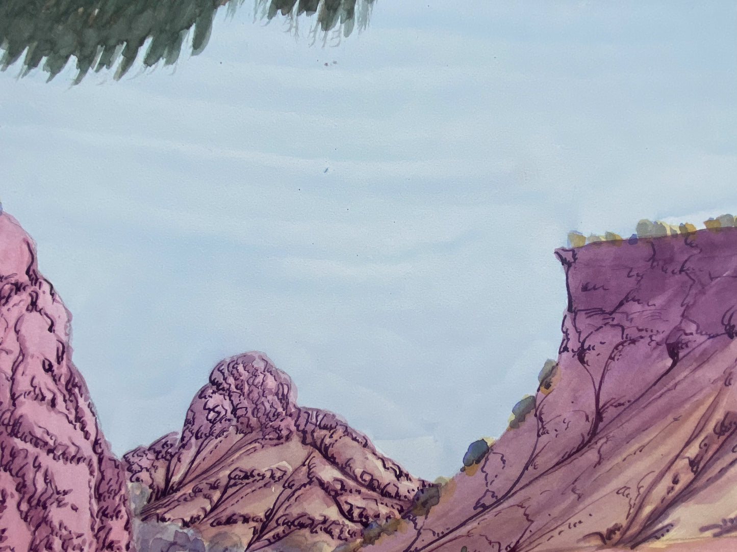 ARNULF EBATARINJA - Central Australian Landscape