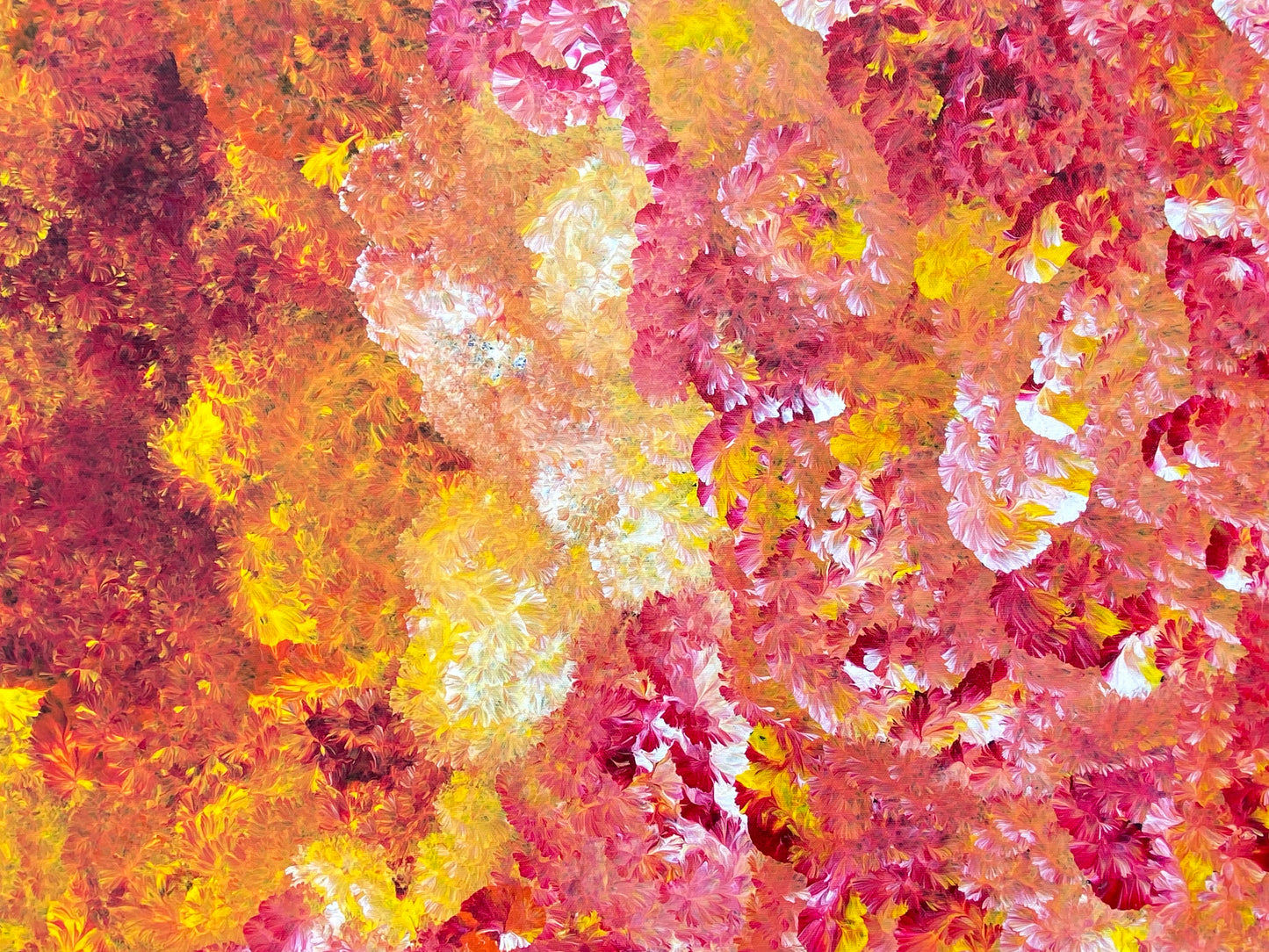 JEANNIE PITJARA PETYARRE - Yam Flowers