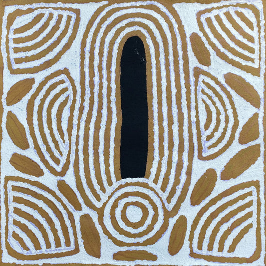 Barbara Napangarti Reid - Minyma Tingari - Traditional Art - Icongraphy - Symbolism - Painting - Aboriginal Art - Painting - Darwin Based Gallery