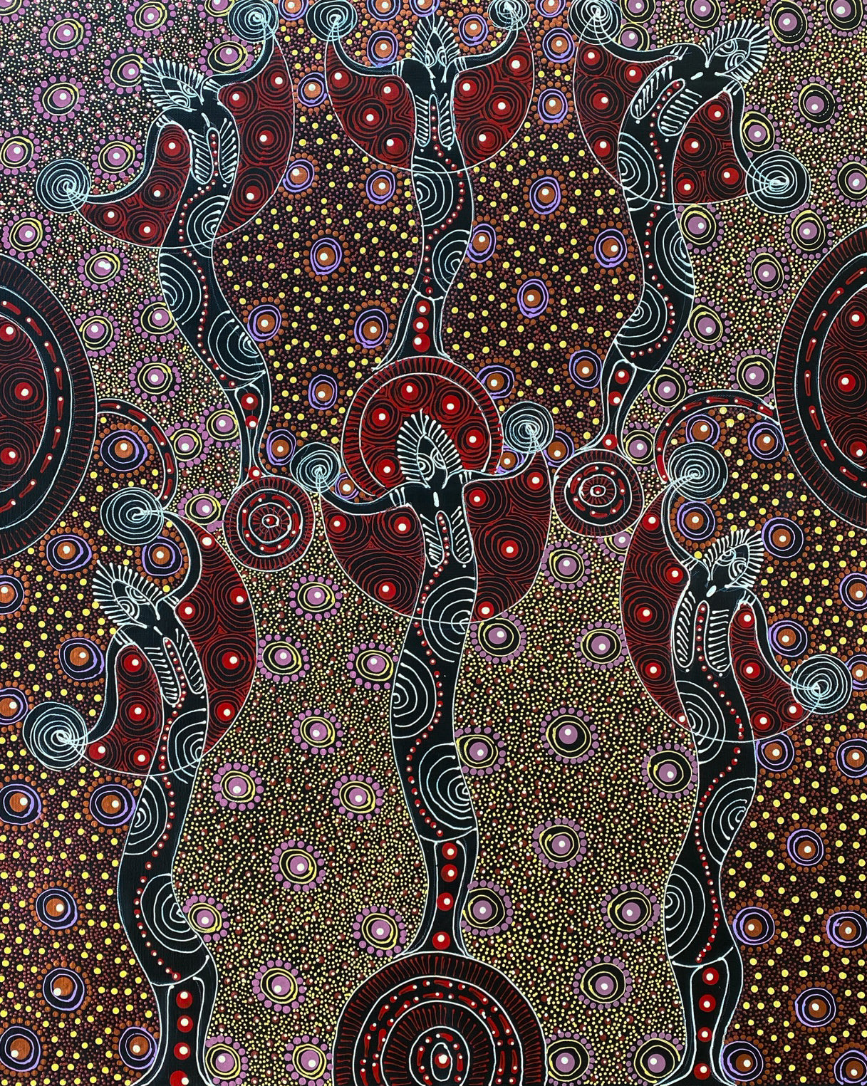 COLLEEN WALLACE NUNGARRAYI (NUNGARI) - Dreamtime Sisters