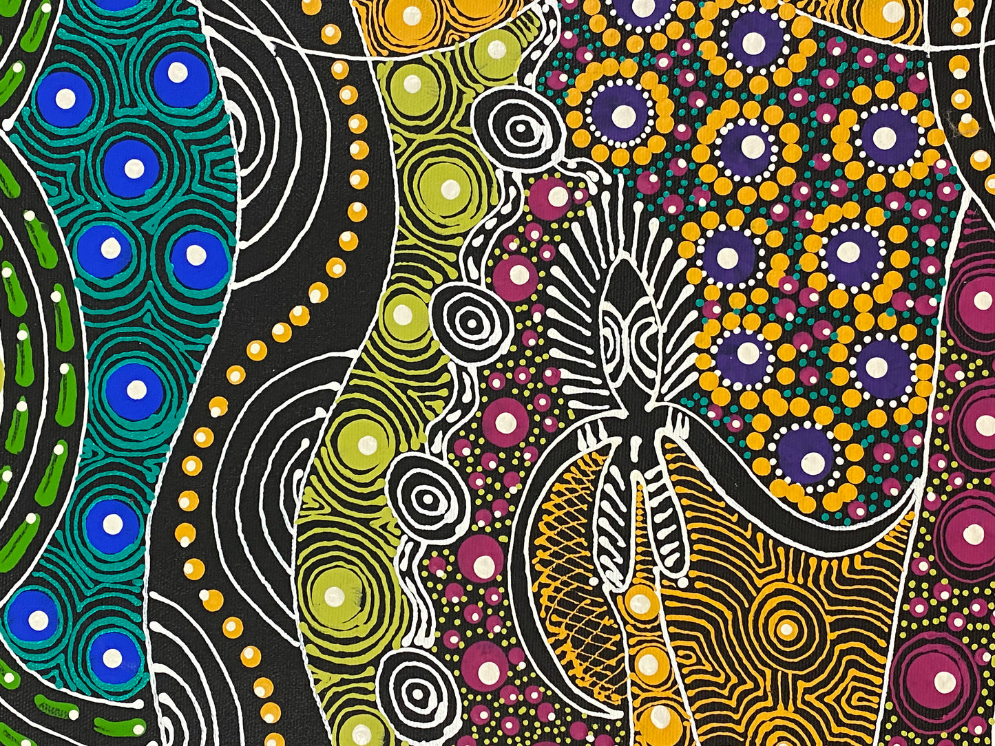 COLLEEN WALLACE NUNGARRAYI (NUNGARI) - Dreamtime Sisters