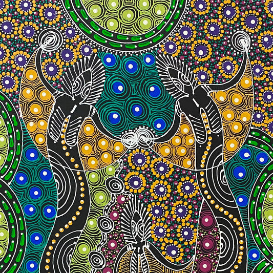 COLLEEN WALLACE NUNGARRAYI (NUNGARI) - Dreamtime Sisters
