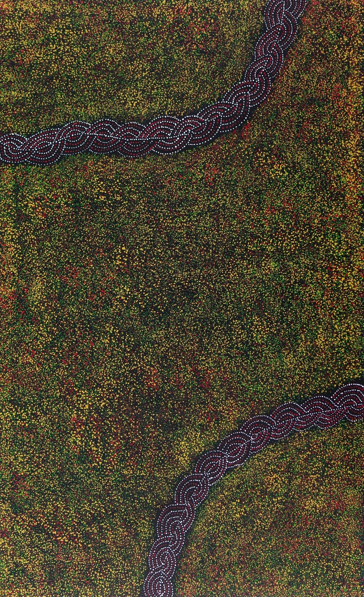 Gracie Morton Pwerle, Pwerl, Indigenous art, Aboriginal art, Australian art, art for sale, painting for sale, art, painting, utopia, dreaming, anwekety, conkerberry, bush plum, famous artist, art collector, altyerre aboriginal art, art gallery, altyerre aboriginal art, interior design, interior decorating, home, home décor, office décor, wall art, art gallery, Darwin gallery, artist, ethical art, original art, direct from the artist, alyawarre, dot art work, dot painting