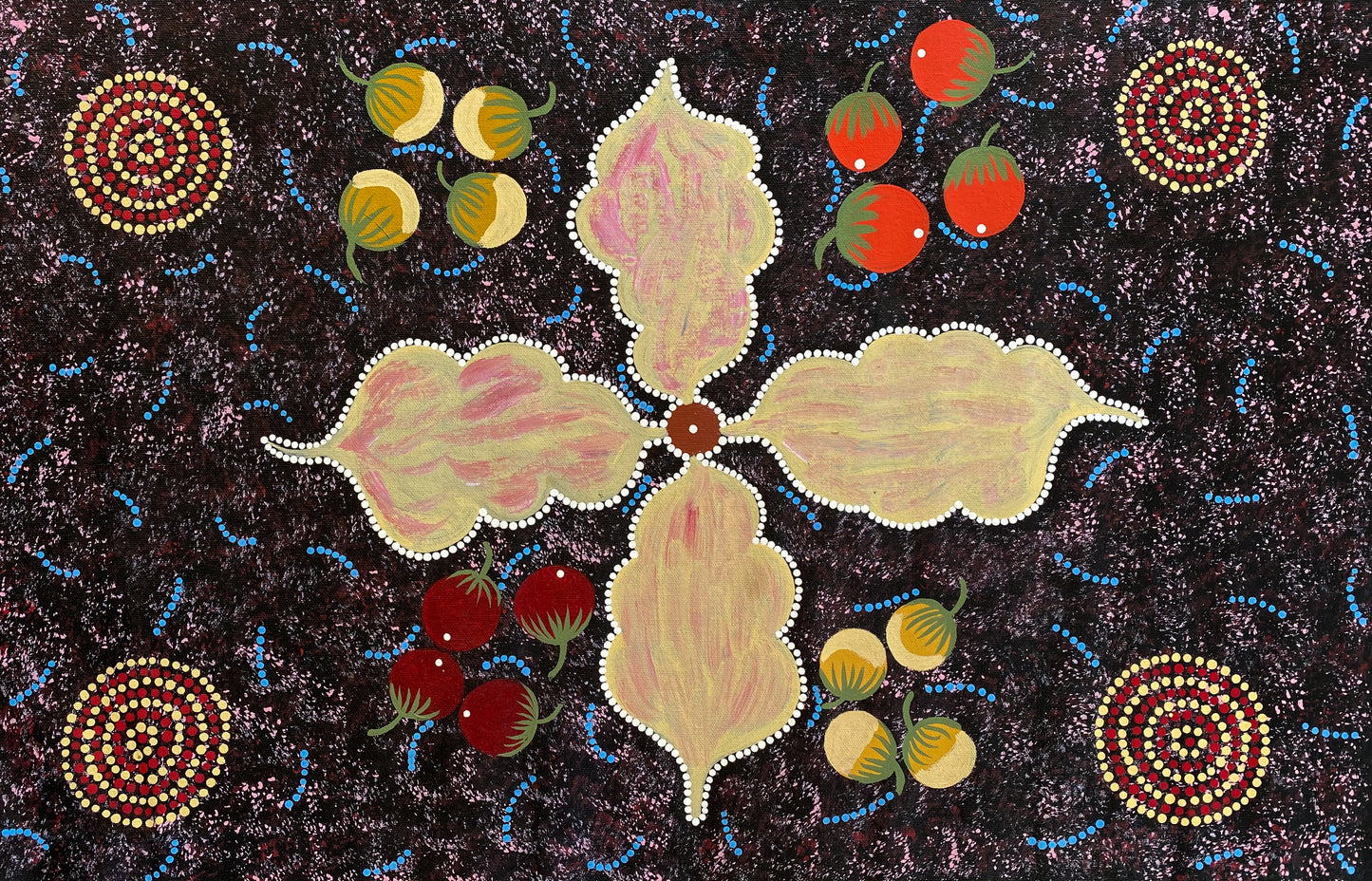 HELEN WHITE NAPALJARRI - Wild Potato & Waterholes