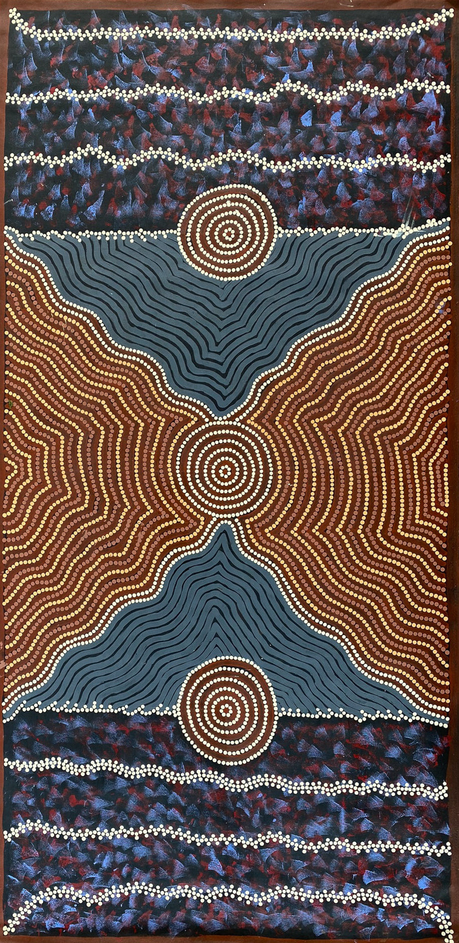 Glenda Campbell, Glenda Lee Campbell, Indigenous art, Aboriginal Art, Australian Art, Art, Art for Sale, Painting, Painting for Sale, wall art, dot art, dot painting, interior, interior decor, décor, office interior, home office, office décor, ethical art, original art, direct from the artist, art gallery, Darwin gallery, altyerre aboriginal art, art collector, art story, grandmothers country
