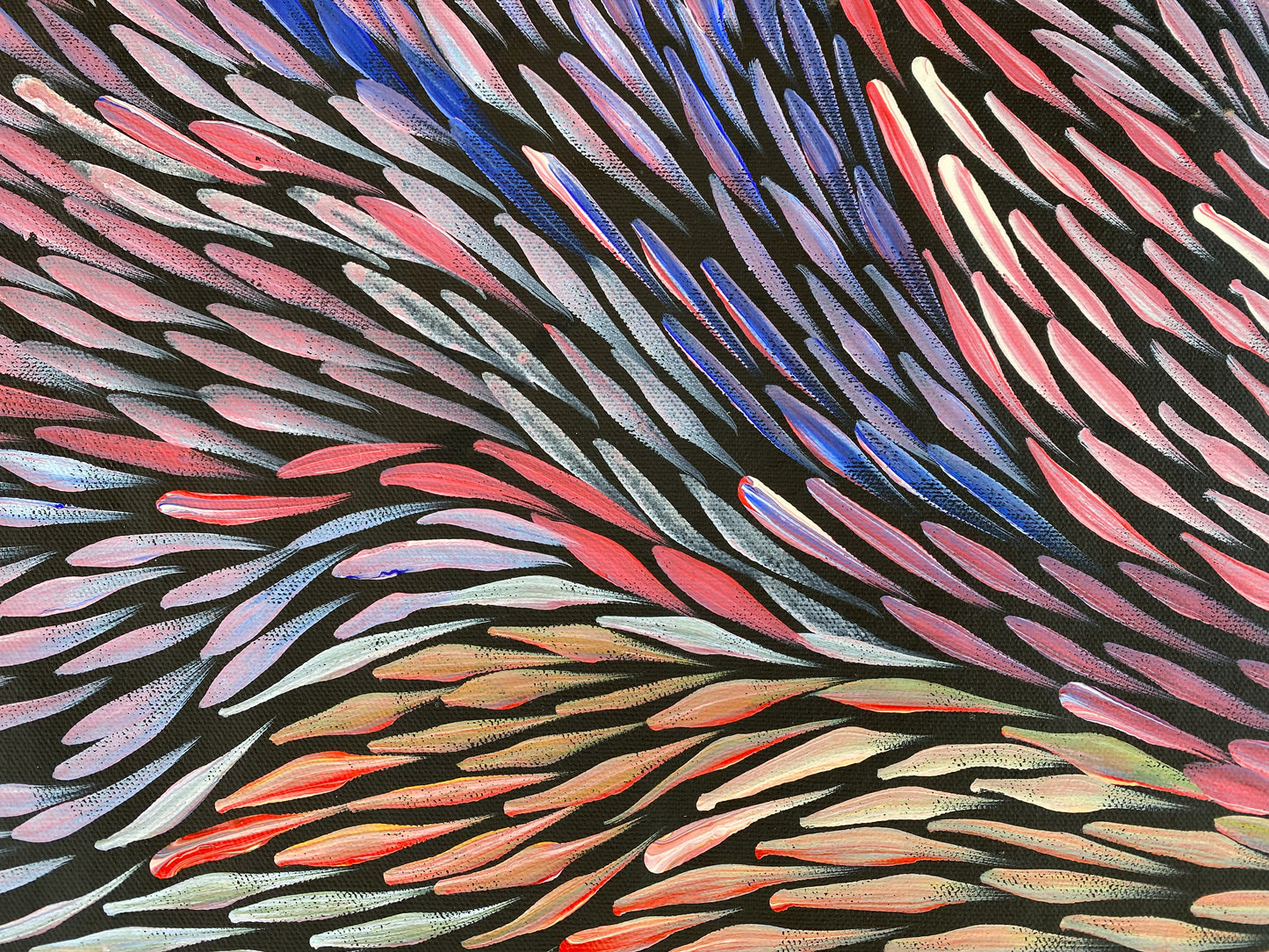 JEANNIE PITJARA PETYARRE - Bush Yam Leaves