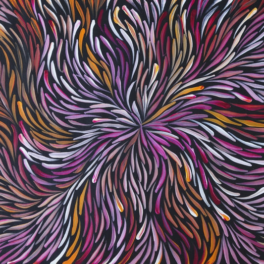 JEANNIE PITJARA PETYARRE - Bush Yam Leaves