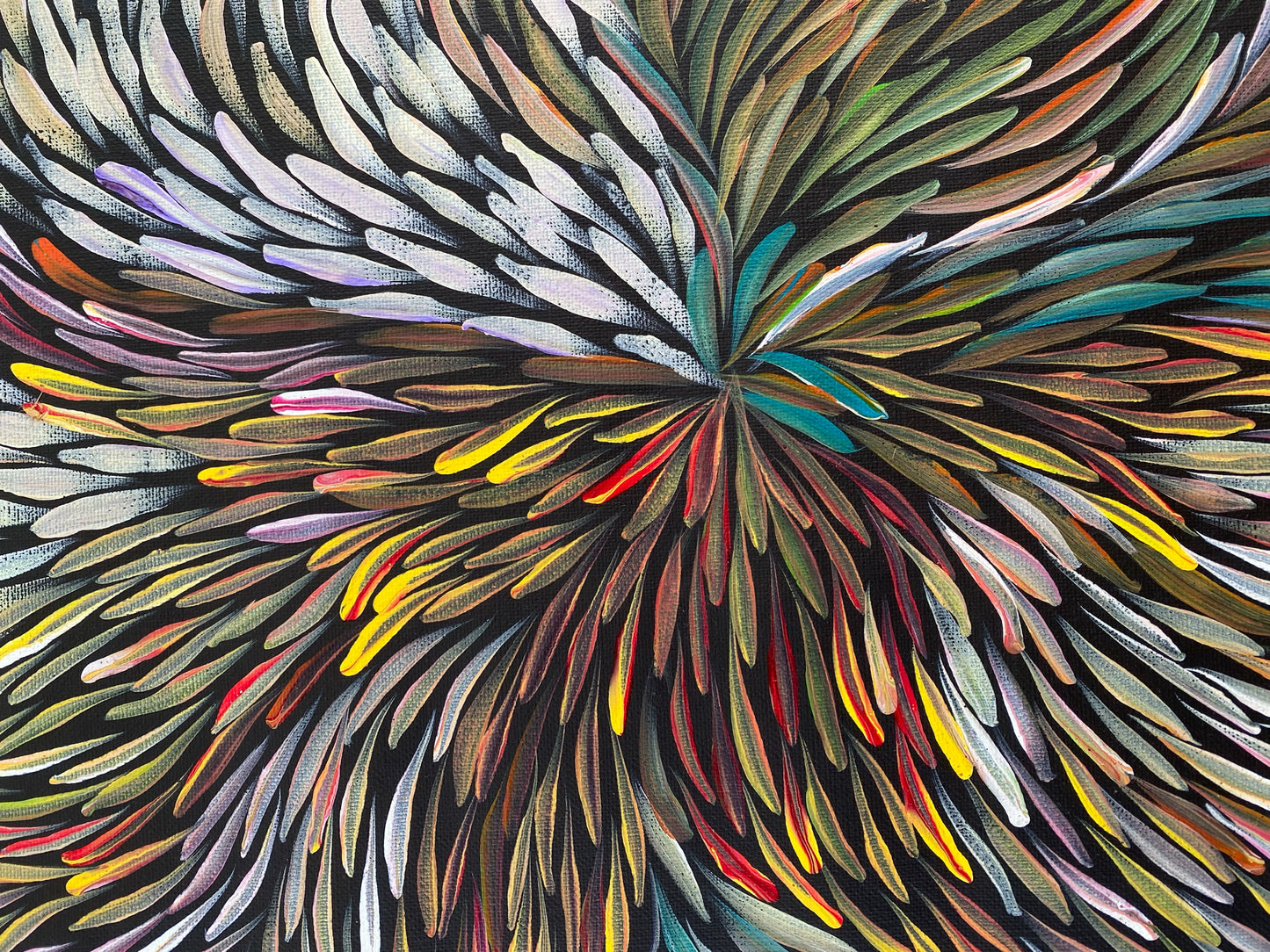 JEANNIE PITJARA PETYARRE - Bush Medicine Leaves