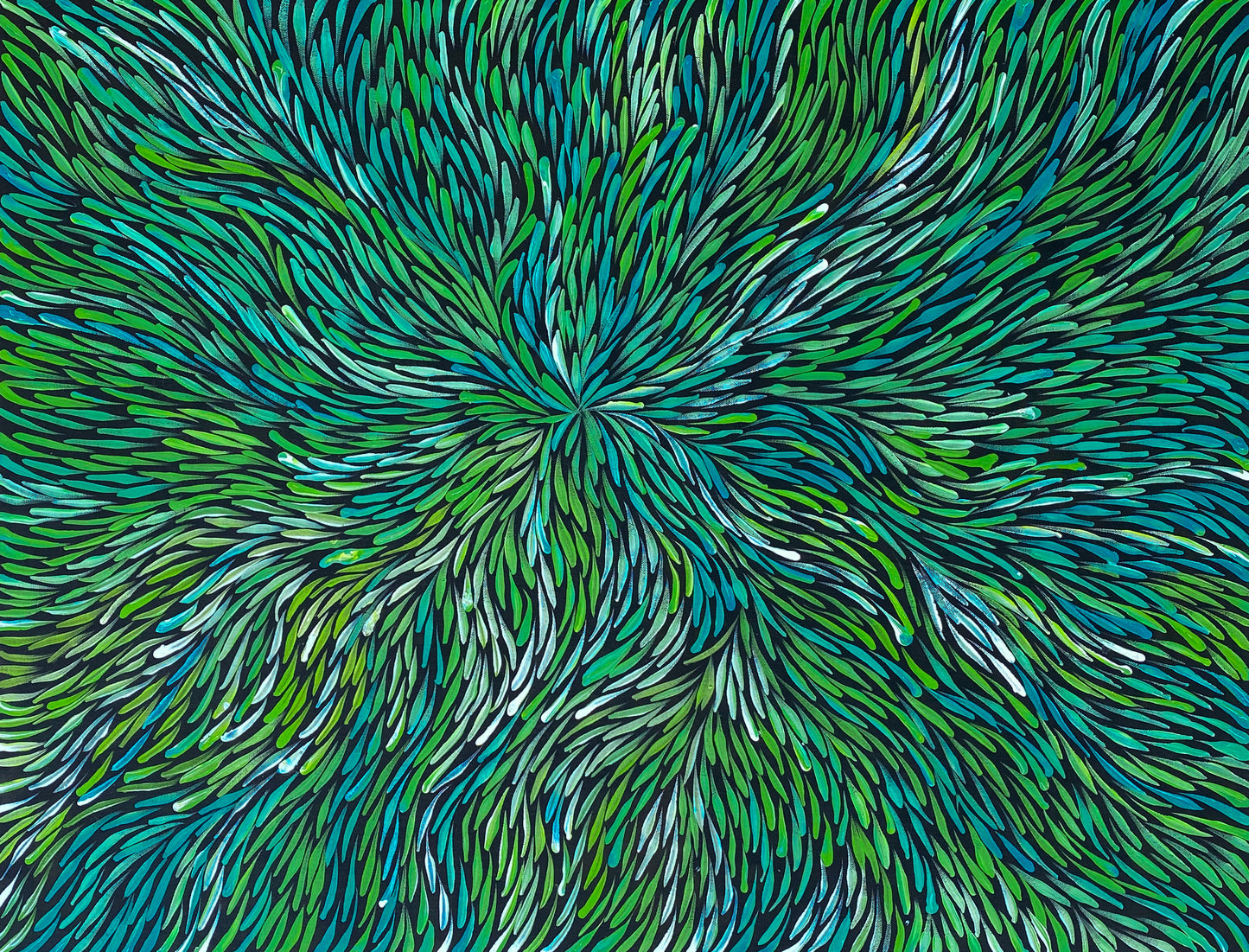 JEANNIE PITJARA PETYARRE - Bush Medicine Leaves