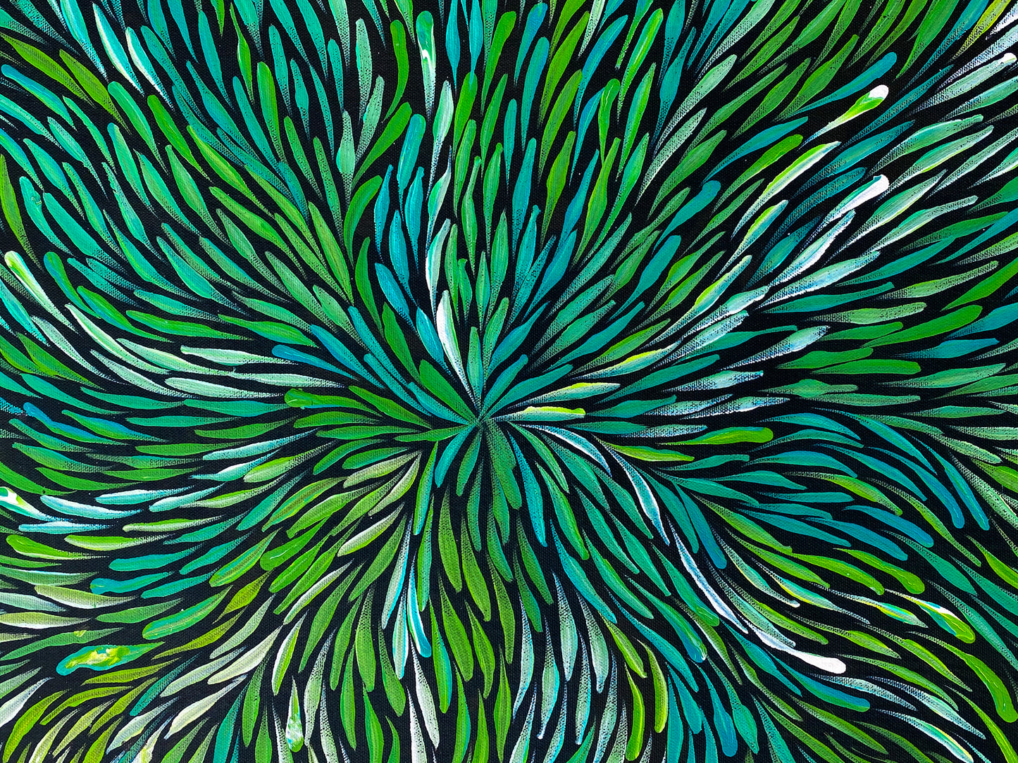 JEANNIE PITJARA PETYARRE - Bush Medicine Leaves