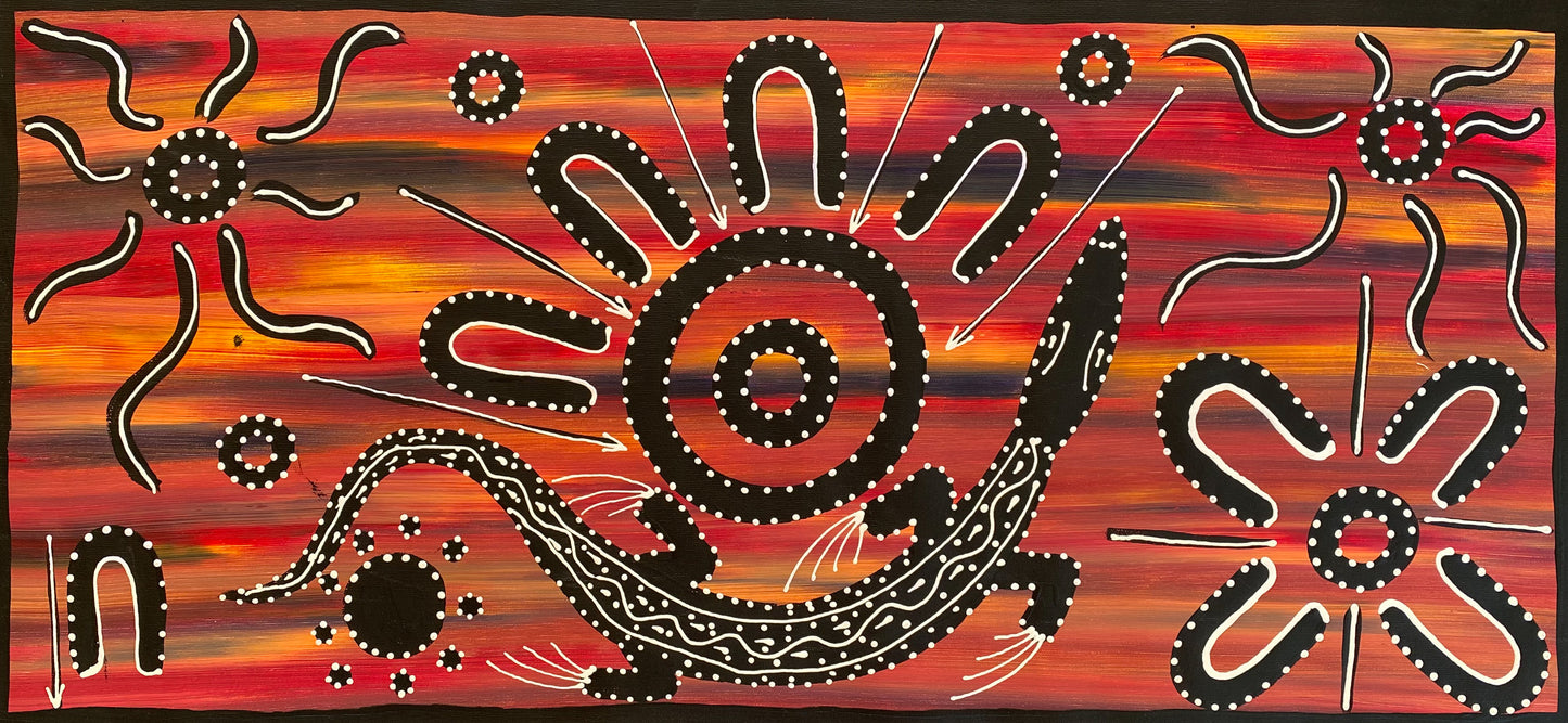 JUDDA (ANGELO BURGOYNE) - Goanna Hunting in Country