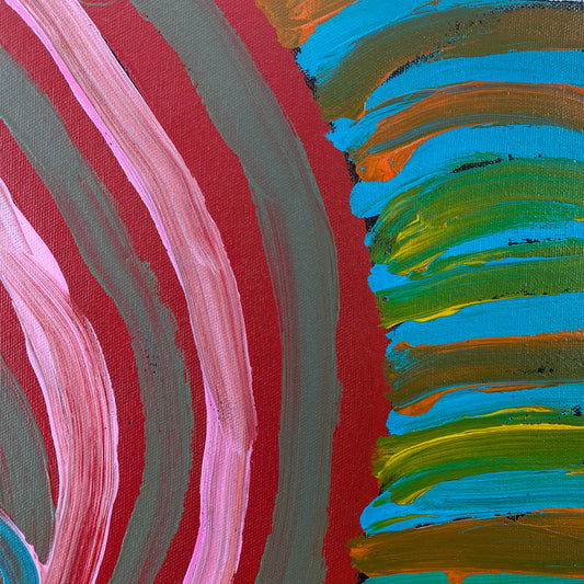 Makinti Napanangka, Western Desert, Pintupi, Indigenous art, Aboriginal art, Australian Art, Indigenous art for sale, art collector, dreaming, famous artist, art décor, interior décor, interior design, painting for sale, Darwin gallery, art gallery, altyerre aboriginal art, order or Australia, western desert art