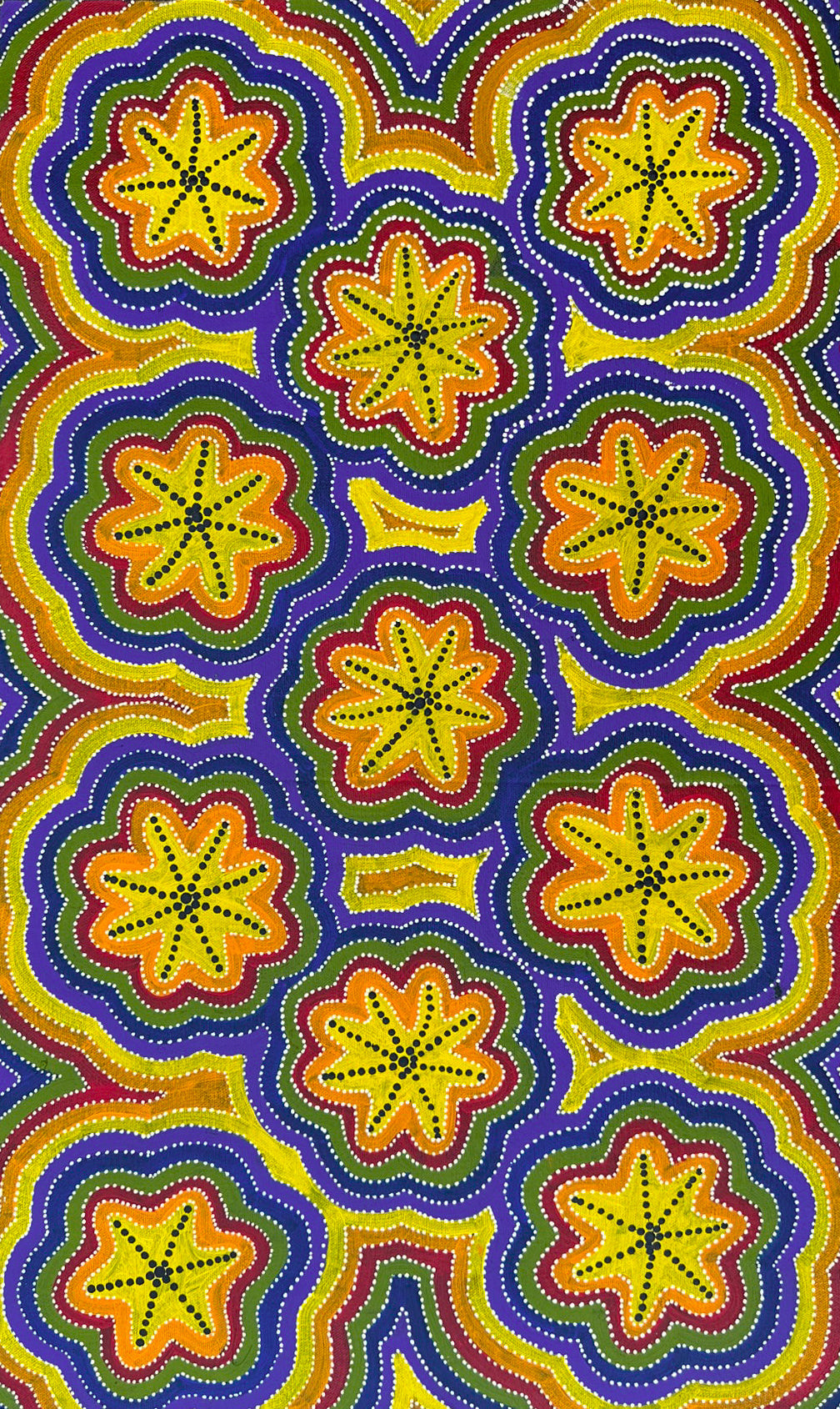 Marie Ryder Napangardi, Santa Teresa, Ltyentye Apurte, Indigenous art, aboriginal art, Australian art, art, art for sale, painting for sale, painting, art collector, innovative, contemporary indigenous art, traditional art, dreaming, altyerre aboriginal art, art gallery, Darwin gallery, art décor, interior décor, family owned business, ethically sourced art, direct from the artist, original art, wall art, home art, office art, unique art, dot art, Dot painting