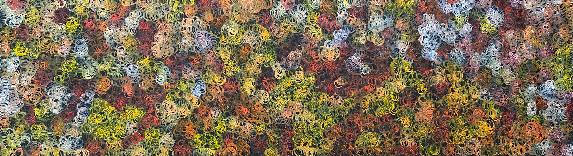 Margaret Scobie Mountain Devil Lizard Contemporary Art Indigenous Art Aboriginal Art Australian Art Mountain Devil Lizard Dreaming Art Story