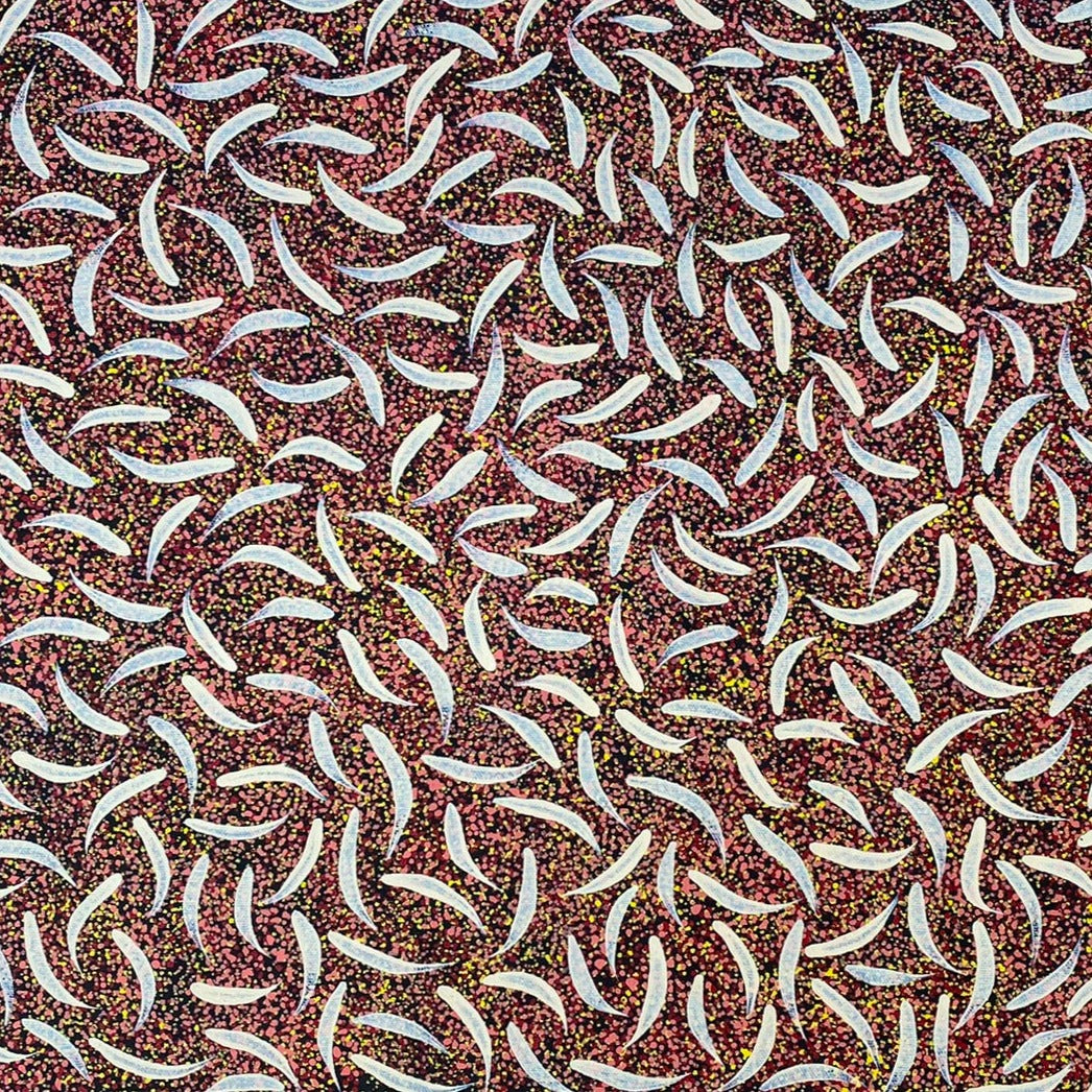 POLLY NELSON NANGALA - Bush Plum Leaves