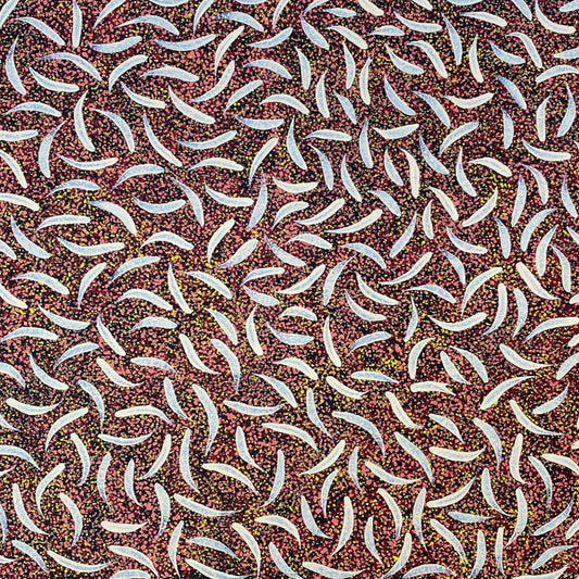 POLLY NELSON NANGALA  - Bush Plum Leaves