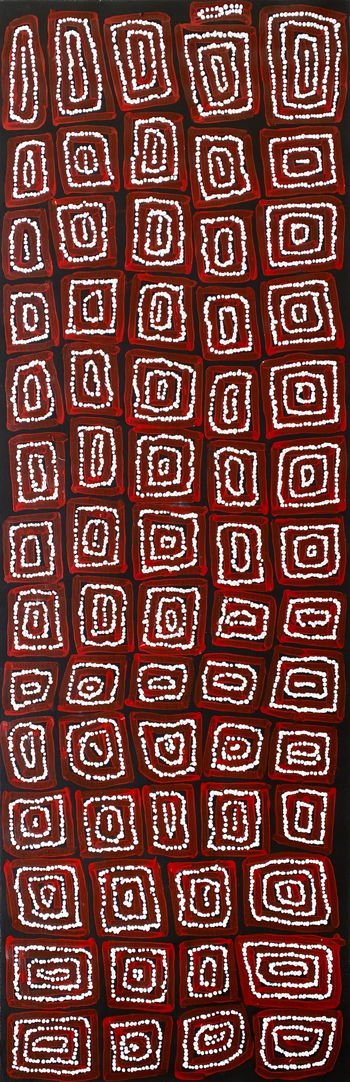 Thomas Tjapaltjarri, Tamlik, Lake Mackay, Gibson Desert, Western Australia, Pintupi, Tingari, indigenous artist, Indigenous art, Aboriginal art, Australian Art, Pintupi Nine, The Last Nomads, Dreamtime, Dot art, Dot Painting, Altyerre Aboriginal Art, Art Gallery, Interior Décor, Interior Decorating, Home office décor, Office design, art, Art for sale, Painting, Painting for sale, Tingari Dreaming, Western Desert Art, Art Collectors, Darwin Gallery, Ethical Art, Original art, Direct from the artist