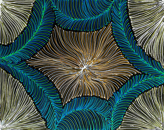 Artwork by ROSEMARY PITJARA PETYARRE