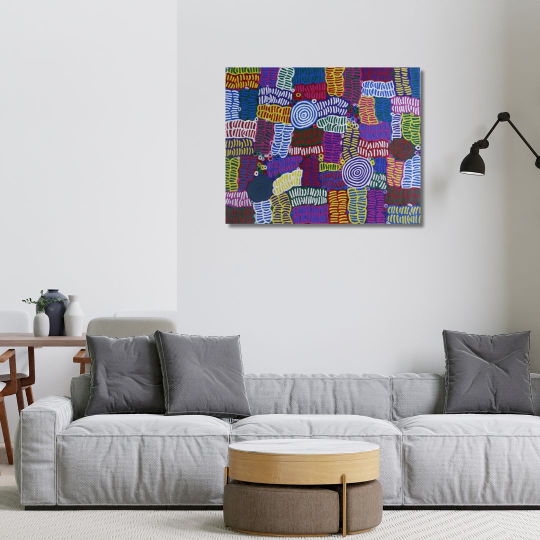 #BettyClubMbitjana #BettyMbitjana #utopia #Anwekety #Awelye #Womensdreaming #artforsale #paintingforsale #artdecor #interiordecor #artwork #artgallery #altyerreaboriginalart #altyerre #darwinartgallery #DarwinNorthernTerritory #femaleartist #indigenousart #aboriginalart #australianart #femaleartist #utopia #art #painting #artstory #BM7 #MinniePwerle #artforsale #paintingforsale #darwin #knowledge #iconic #symbolism