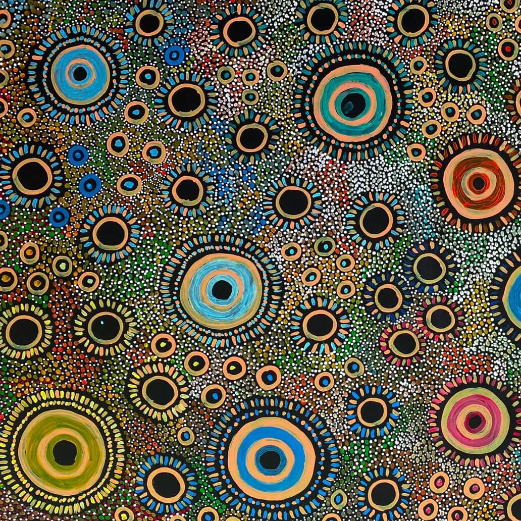 Anna Pitjara Price Petyarre - Indigenous Art - Aboriginal Artwork - Based in Darwin (Australia)