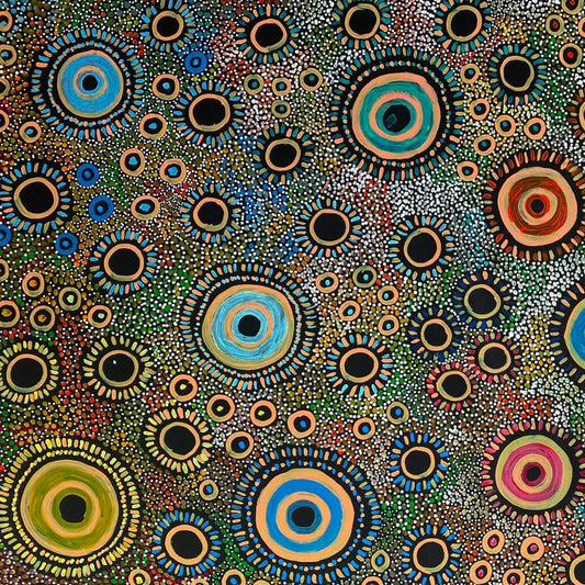 Anna Pitjara Price Petyarre - Indigenous Art - Aboriginal Artwork - Based in Darwin (Australia)
