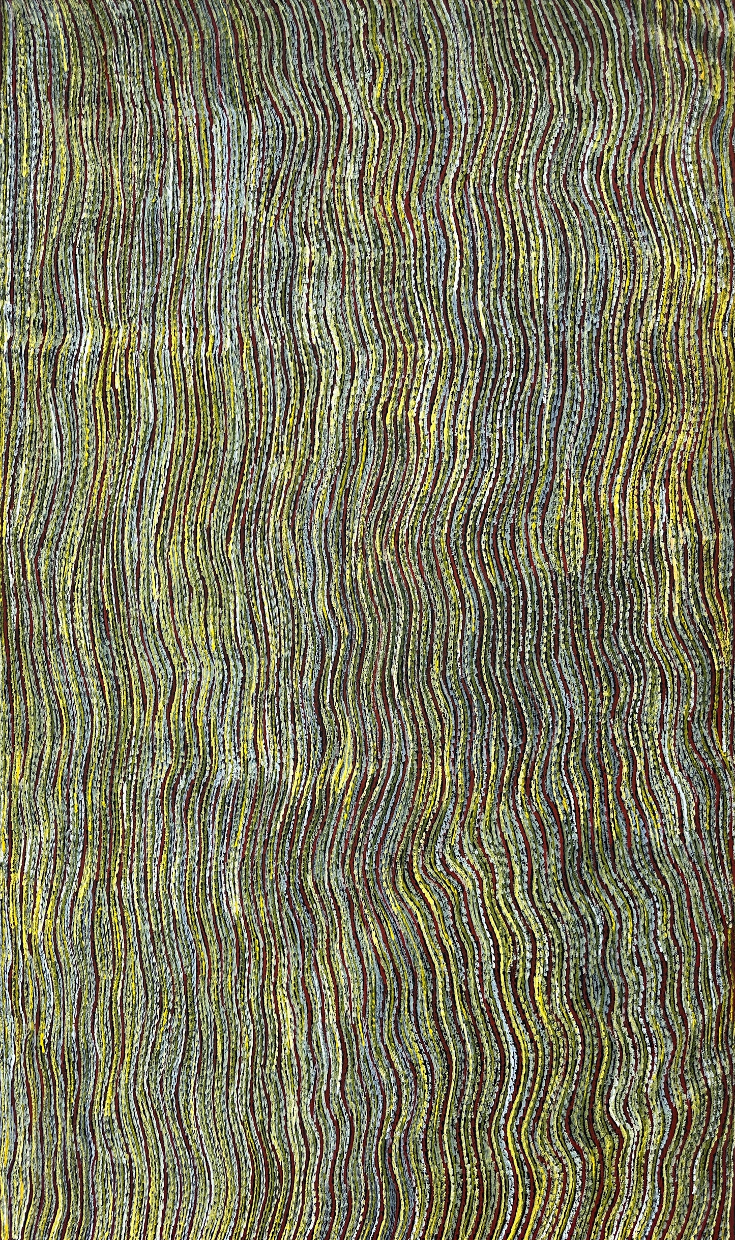 Anna Price, Anna Pitjara, Anna Petyarre, Anmatyerre, Utopia, Aboriginal Art, Indigenous Art, Aboriginal Art, Alice Springs, Northern Territory, Art for Sale, Painting for sale, Indigenous art for sale, Darwin Art Gallery, Dreaming, Dot art, Yam Seed, My Country, Women’s Dreaming, Altyerre Aboriginal Art, Famous Indigenous Artist