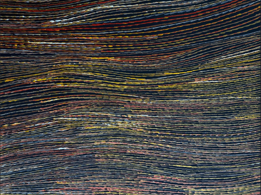 ANNA PITJARA PETYARRE - Yam Dreaming - Aboriginal Art - Indigenous Artwork - Based in Darwin (Australia)