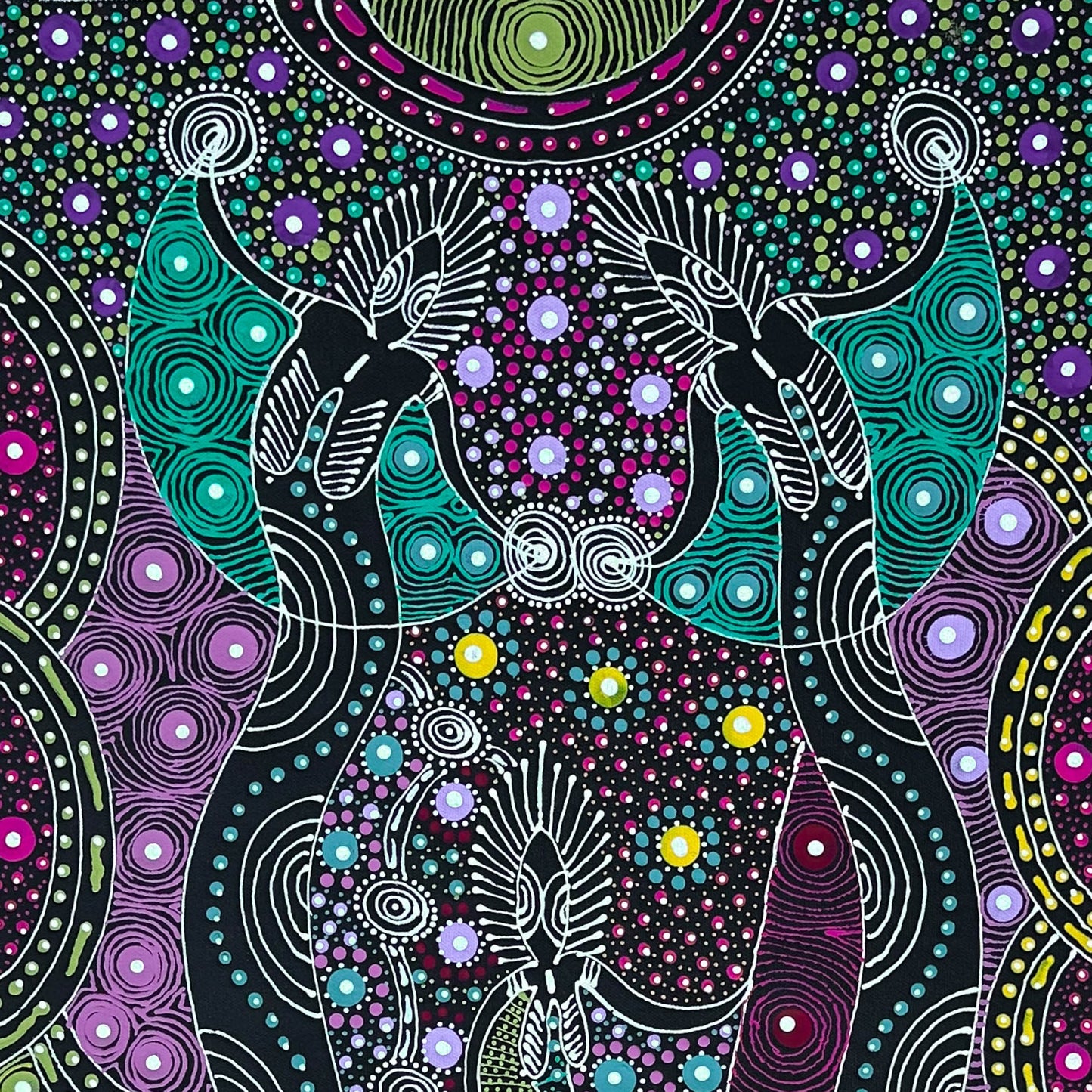 COLLEEN WALLACE NUNGARRAYI (NUNGARI) - Dreamtime Sisters